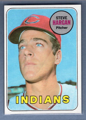 1969 Topps #348 Steve Hargan EX-MT  GO358