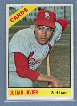 1966 Topps #436 Julian Javier EX GO153