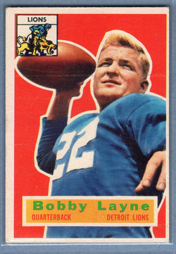 1956 Topps #116 Bobby Layne (HOF) EX  GO120