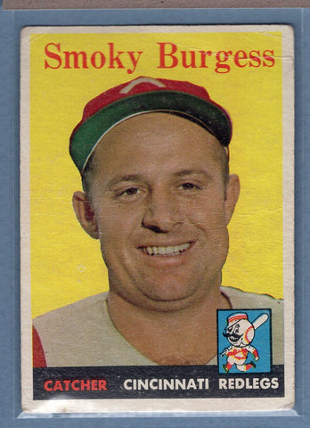 1958 Topps #49 Smoky Burgess (b) G-VG  GO501