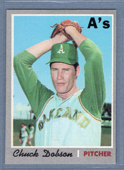 1970 Topps #331 Chuck Dobson  EX-MT  SB1