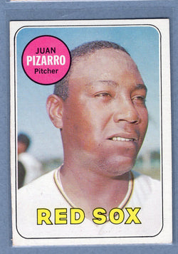 1969 Topps #498 Juan Pizarro (b) EX  GO577