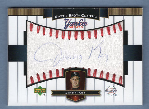 2003 Upper Deck  Sweet Spot Classic Yankees Greats Jimmy Key