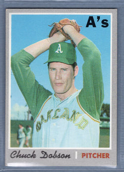 1970 Topps #331 Chuck Dobson  EX-MT  SB2