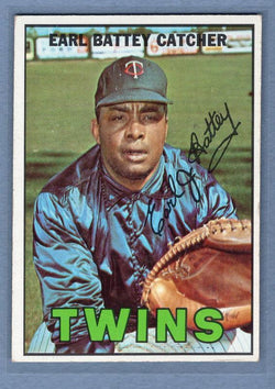 1967 Topps #15 Earl Battey EX G0416B