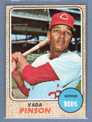 1968 Topps #90 Vada Pinson (b)  EX-MT  GO550