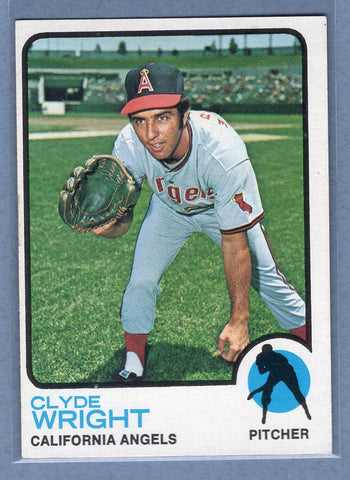 1973 Topps #373 Clyde Wright  EX-MT  GO550