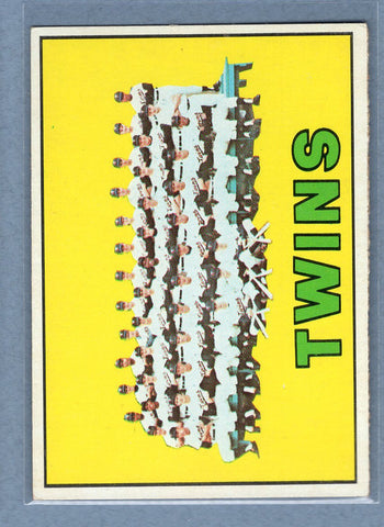 1967 Topps #211 Twins Team EX  GO368