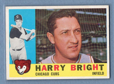 1960 Topps #277 Harry Bright(c) EX   GO550