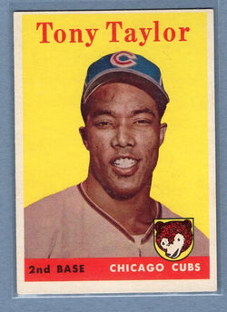 1958 Topps #411 Tony Taylor EX-MT  GO172
