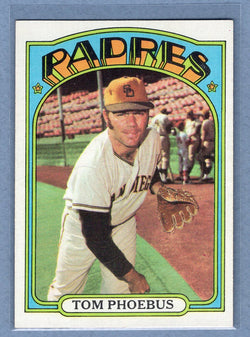 1972 Topps #477 Tom Phoebus EX-MT  GO483