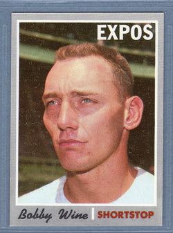 1970 Topps #332 Bobby Wine  EX-MT  SB1