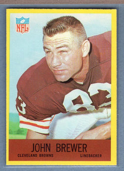 1967 Philadelphia #38 John Brewer EX-MT  GO143
