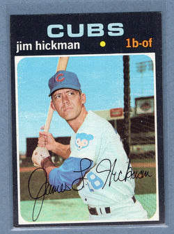 1971 Topps #175 Jim Hickman   EX-MT  GO340