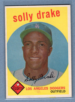 1959 Topps #406 Solly Drake (a) EX   GO410