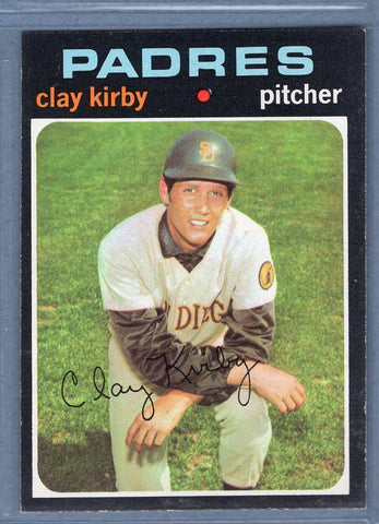 1971 Topps #333 Clay Kirby  EX  GO747