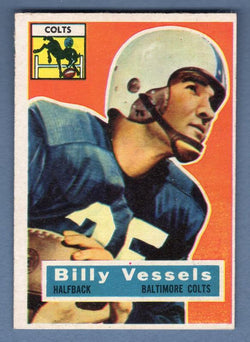 1956 Topps #120 Billy Vessels (R) EX  GO109