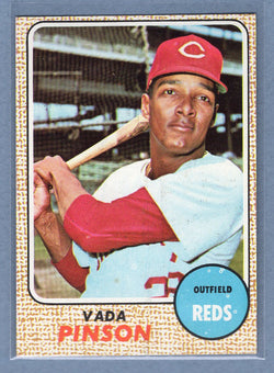 1968 Topps #90 Vada Pinson (c)  EX-MT  GO550
