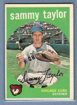 1959 Topps #193 Sammy Taylor VG-EX    Set Break A