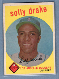 1959 Topps #406 Solly Drake (b) G-VG   GO410