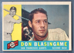 1960 Topps #397 Don Blasingame VG-EX Set Break 1