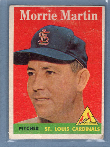 1958 Topps #53 Morrie Martin (a) VG  GO501