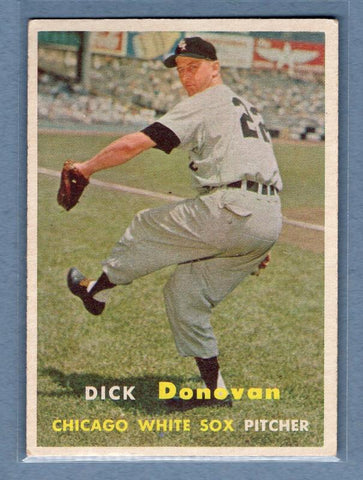 1957 Topps #181 Dick Donovan VG-EX  GO295
