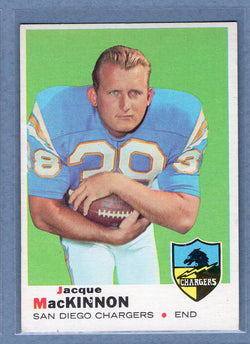 1969 Topps #202 Jacque MacKinnon (a) EX  GO801