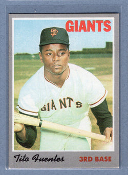 1970 Topps #42 Tito Fuentes  EX-MT  GO450
