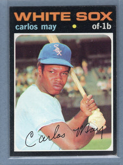 1971 Topps #243 Carlos May  (b) EX-MT  GO775