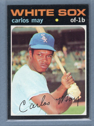 1971 Topps #243 Carlos May  (b) EX-MT  GO775