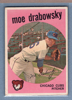 1959 Topps #407 Moe Drabowsky (a) VG-EX   GO410