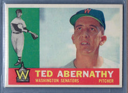 1960 Topps #334 Ted Abernathy EX-MT  GO560