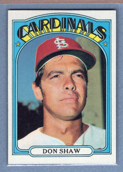 1972 Topps #479 Don Shaw EX-MT  GO483