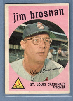 1959 Topps #194 Jim Brosnan VG-EX    Set Break A