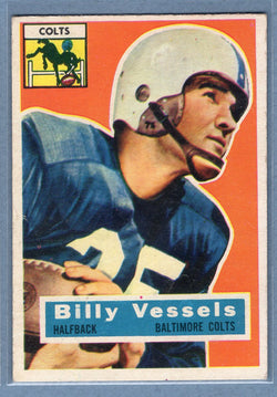 1956 Topps #120 Billy Vessels (R) EX  GO120