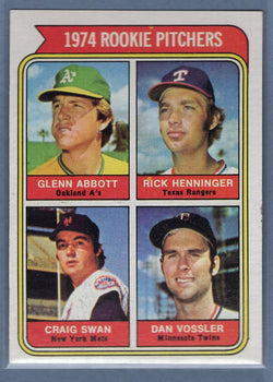 1974 Topps #602 Rookie Pitchers Nm-Mt