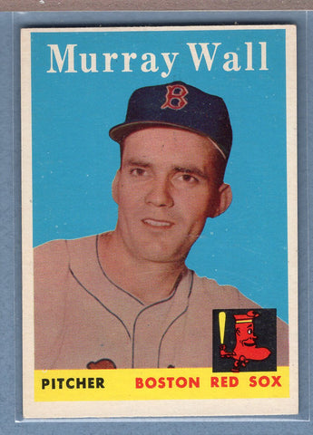 1958 Topps #410 Murray Wall  EX  GO387