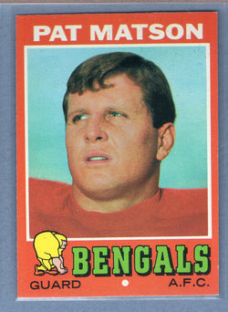 1971 Topps #72 Pat Matson EX-MT  GO248