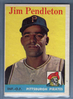 1958 Topps #104 Jim Pendleton EX  GO401