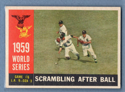 1960 Topps #390 World Series Game 6 EX  GO480