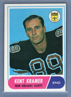 1968 Topps #134 Kent Kramer EX-MT  GO155