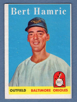 1958 Topps #336 Bert Hamric EX  GO495
