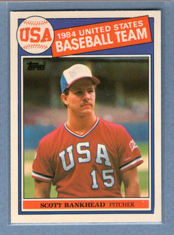 1985 Topps Tiffany #393 Scott Bankhead NM
