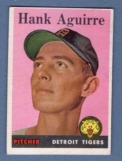 1958 Topps #337 Hank Aguirre VG-EX  GO495