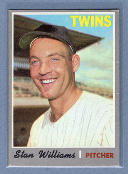 1970 Topps #353 Stan Williams  EX  GO695