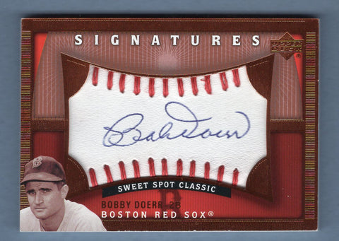2005 Upper Deck  Sweet Spot Classic Bobby Doerr (1)