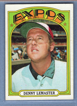 1972 Topps #371 Denny Lemaster EX  GO500