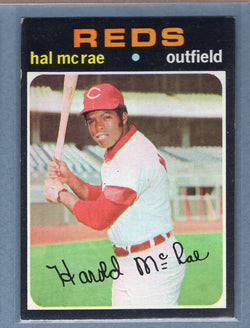 1971 Topps #177 Hal McRae  (b) EX-MT  GO340