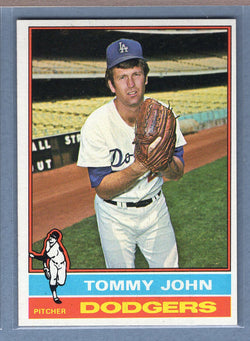 1976 Topps #416 Tommy John  (b) EX-MT  GO450